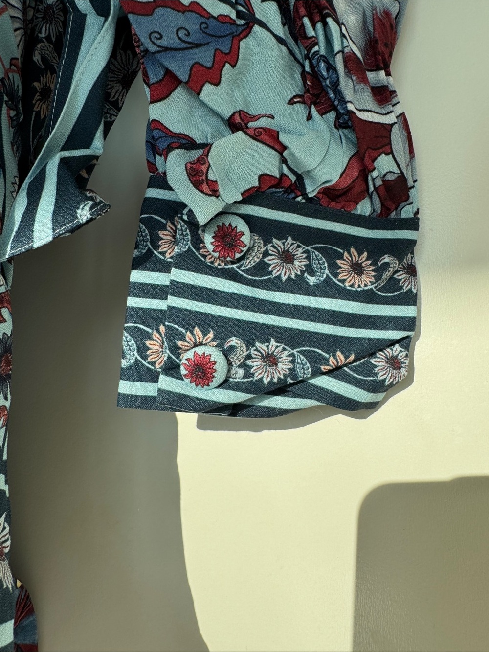 Farm Rio Blue Floral Dress - Picture 10 of 15